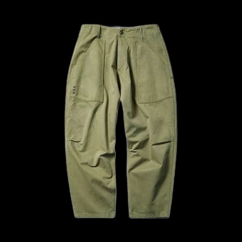 Liberaiders Herringbone Sarrouel Pants 'Olive'