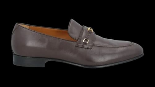 Gucci Lamb Leather Loafers Cocoa Brown