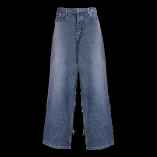 Balenciaga Hybrid Baggy Pants 'Light Blue'
