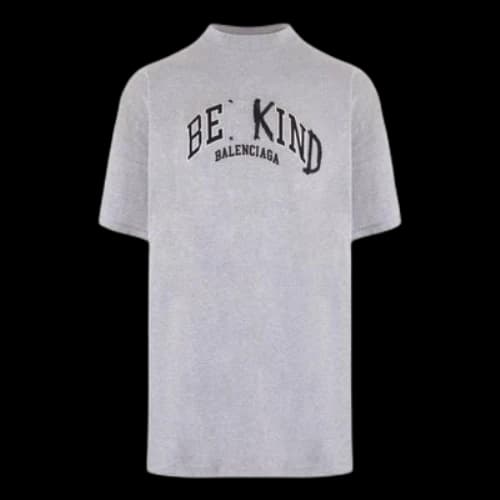 Balenciaga BE KIND Crewneck T-shirt 'Grey'