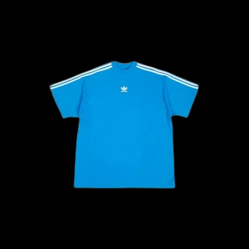Balenciaga x adidas T-Shirt Oversized Blue