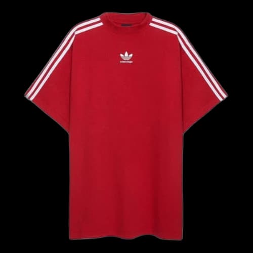 Balenciaga x adidas T-Shirt Oversized 'Red'