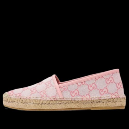 Gucci GG Monogram Espadrilles 'Soft Pink' (Women's)