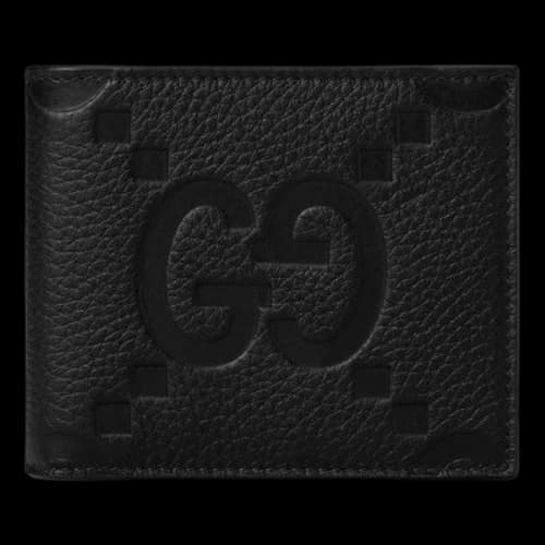 Gucci Jumbo GG Wallet 'Black'