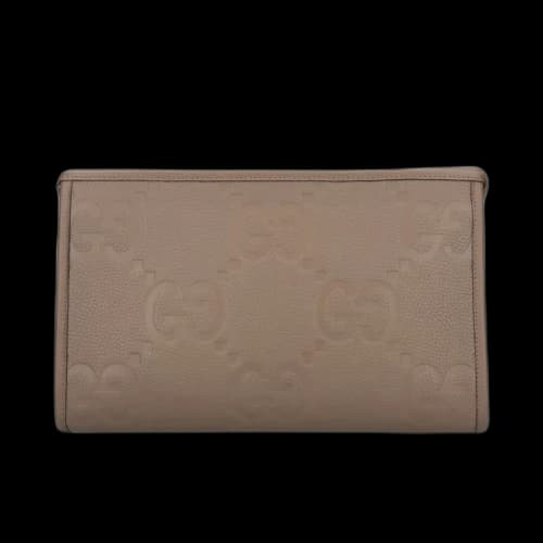 Gucci Pouch Jumbo 'GG' Brown