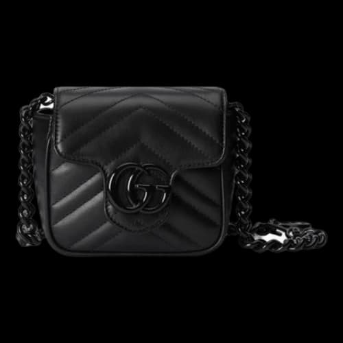 Gucci GG Marmont Belt Bag 'Black' (Women's)