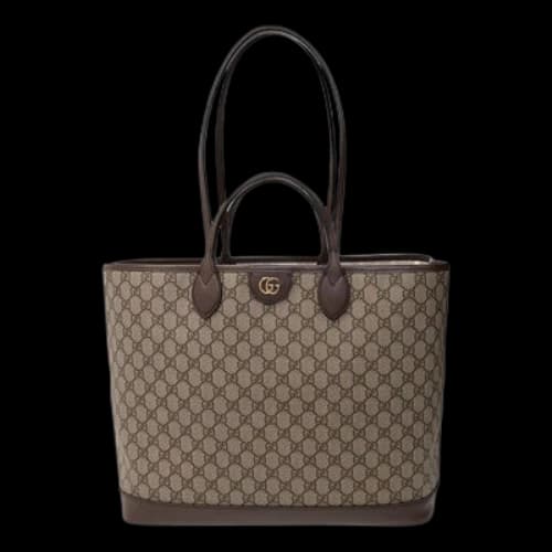 Gucci Ophidia Large Tote Bag 'Beige Ebony' (Women's)