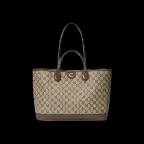 Gucci Ophidia Medium Tote Bag 'Beige/Ebony'