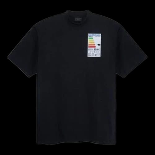 Balenciaga Fridge Stamp T-shirt 'Black'