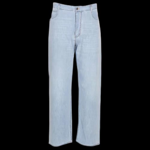 Bottega Veneta Logo Patch Straight-Leg Jeans