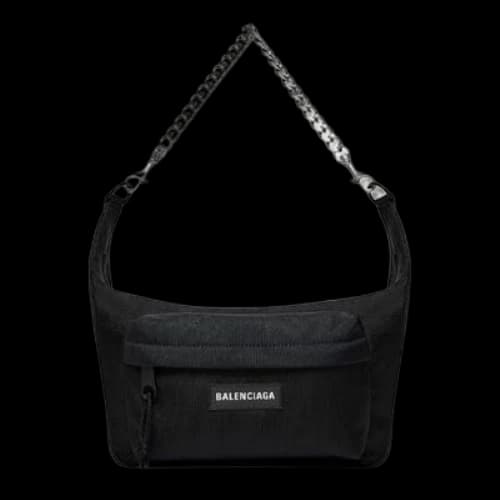 Balenciaga Raver Medium Bag With Chain 'Black' (Women's)