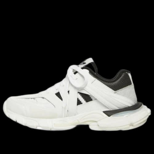 adidas Originals x Balenciaga Track Forum Low Shoes 'White Black'