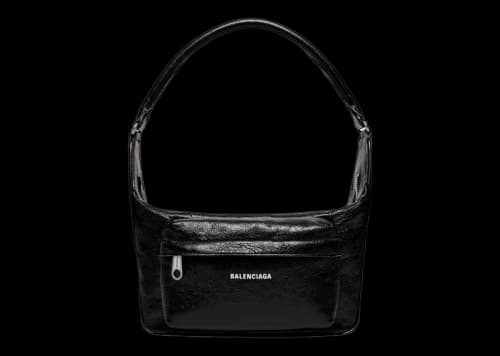 Balenciaga Raver Medium Bag With Handle Black