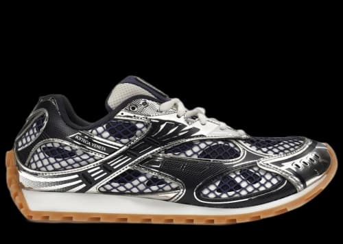 Bottega Veneta Orbit Abyss Silver