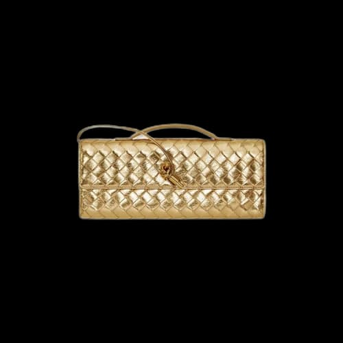 Bottega Veneta Andiamo Clutch 'Gold'