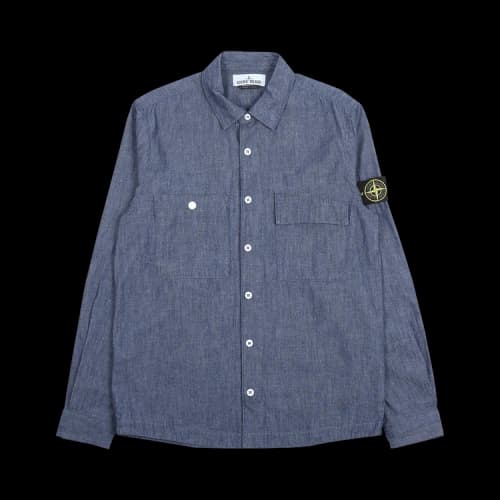 Stone Island Long-Sleeve Button Down Shirt 'Wash'