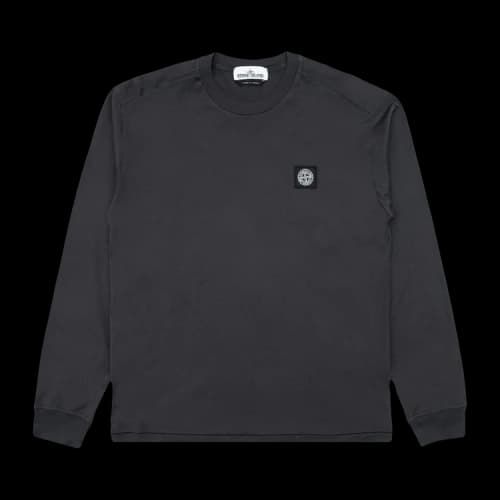 Stone Island Patch Logo Long-Sleeve 'Charcoal'