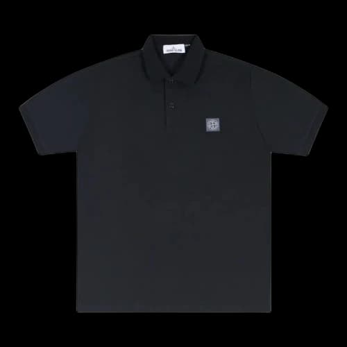 Stone Island Patch Logo Polo 'Black'