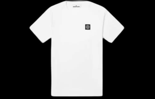 STONE ISLAND Patch Logo T-shirt 'White'