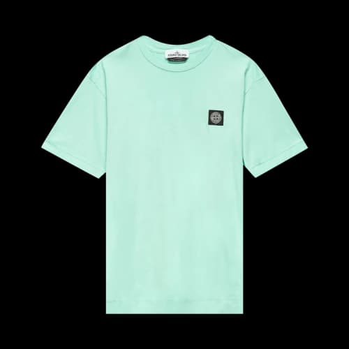 Stone Island Patch Logo T-Shirt 'Aqua'