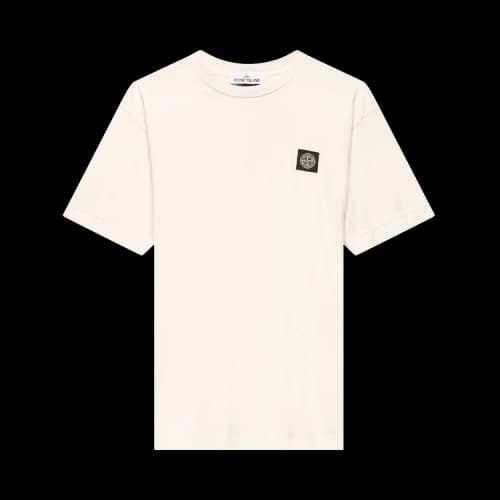 Stone Island Patch Logo T-Shirt 'Ivory'