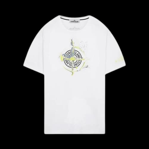 Stone Island Stencil One T-Shirt 'White'