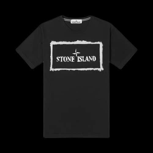 Stone Island Stencil One T-Shirt 'Black'