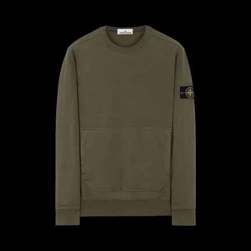 Stone Island Crewneck Sweatshirt 'Olive'