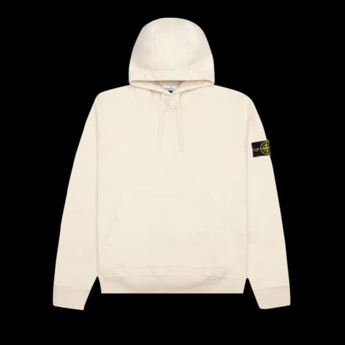 Stone Island Hooded Sweatshirt 'Ivory'