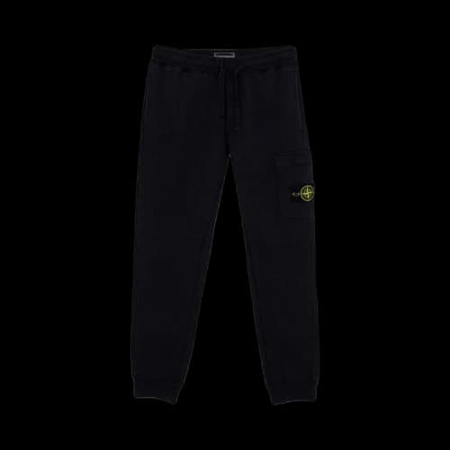 Stone Island Cotton Fleece Joggers 'Navy'