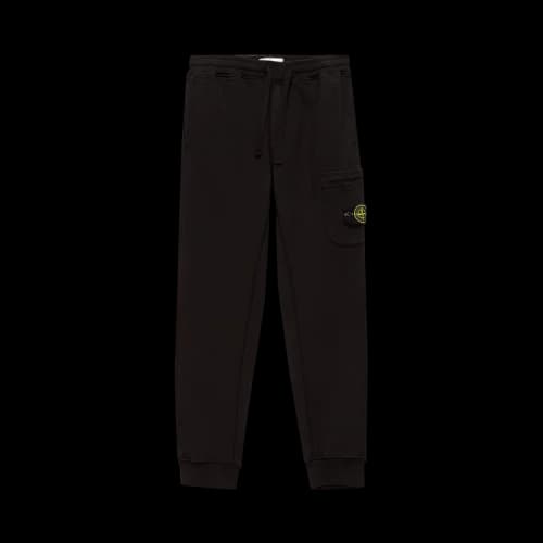Stone Island Fleece Cargo Pant 'Black'