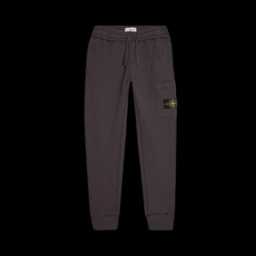 Stone Island Cotton Fleece Joggers 'Charcoal'