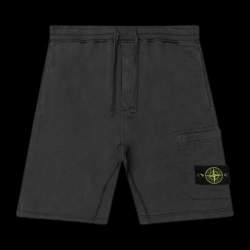 Stone Island Bermuda Cargo Shorts 'Charcoal'