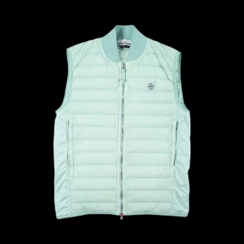 Stone Island Real Down Vest 'Aqua'
