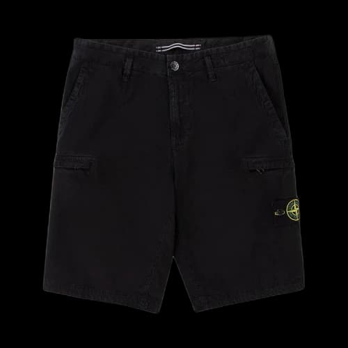 Stone Island Cargo Bermuda Shorts 'Black'
