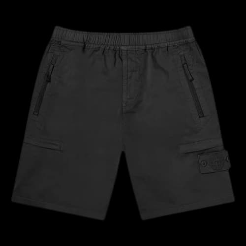 Stone Island Ghost Cargo Short 'Black'