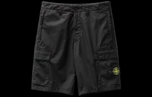 Stone Island Cargo Bermuda Shorts 'Black'