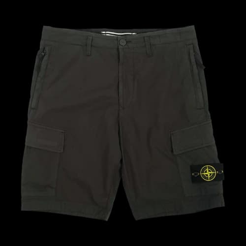 Stone Island Patch Cargo Shorts 'Charcoal'