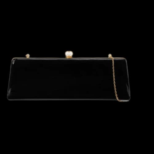 Gucci Broadway Small Patent Leather Evening Bag 'Black' (Women's)