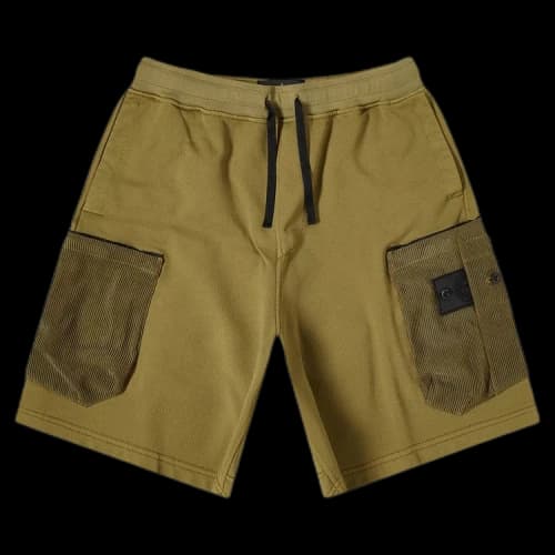 Stone Island Shadow Project Mesh Pocket Shorts 'Olive'