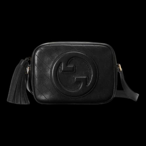 Gucci Blondie Small Shoulder Bag 'Black' (Women's)