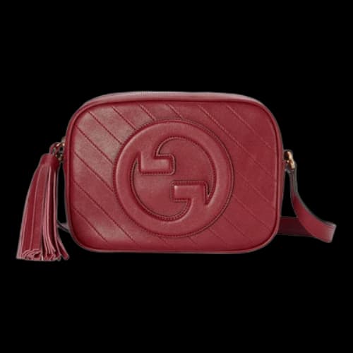 Gucci Blondie Small Shoulder Bag 'Red' (Women's)