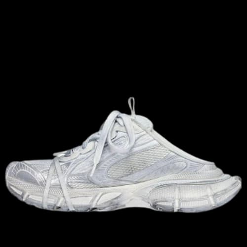 Balenciaga 3XL Mules 'Black Mesh and Polyurethane'
