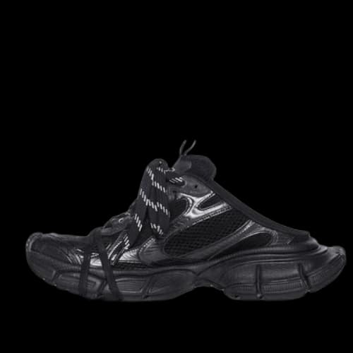 Balenciaga 3XL Mules 'Black Mesh and Polyurethane' (Women's)