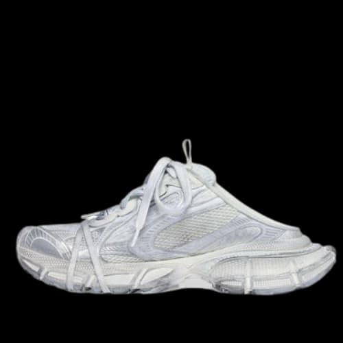 Balenciaga 3XL Mules 'Silver White' (Women's)