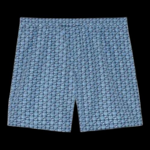 Gucci Interlocking G Print Nylon Swim Shorts 'Blue'