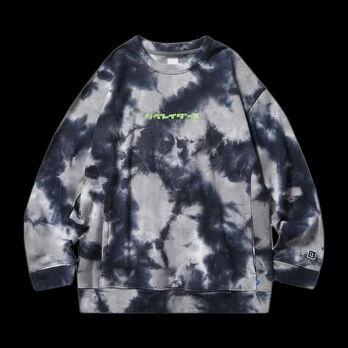 Liberaiders Tie Dye Crewneck 'Black'