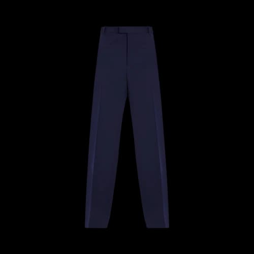 Bottega Veneta Tailored Wool Pants 'Navy'