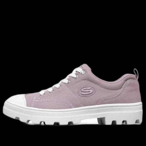 Skechers Roadies Low-Top Canvas Shoe Pink (Women's)