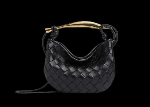 Bottega Veneta Sardine Mini Black